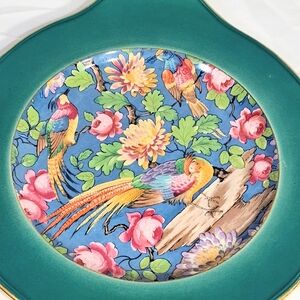 1930's Chintz Ware 10" Gold Rimmed Collectible Grimlades Of England Plate/Dish